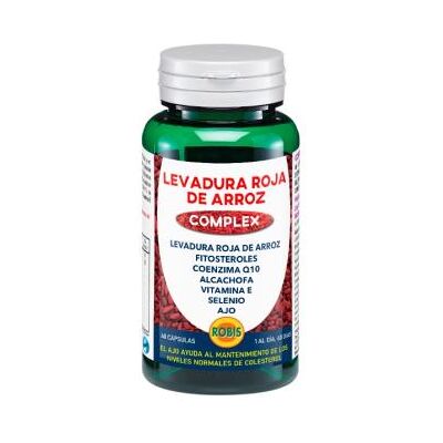Robis levadura roja de arroz complex 40cap. Robis levadura roja de arroz complex 40cap.