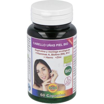 Robis Modelo 3-5 x Cabello Uñas Piel - Suplemento dietético Robis Modelo 3-5 x Cabello Uñas Piel - Suplemento dietético