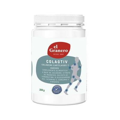 El Granero Integral Colagtiv Colágeno Cartílagos y Huesos 300 g - Suplemento El Granero Integral Colagtiv Colágeno Cartílagos y Huesos 300 g - Suplemento