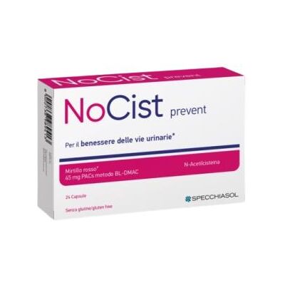 Specchiasol Nocist Prevent - 24 Cápsulas Vegetarianas - Complemento Alimenticio Specchiasol Nocist Prevent - 24 Cápsulas Vegetarianas - Complemento Alimenticio