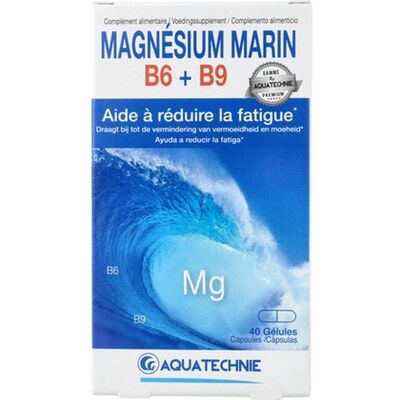 Biover magnesio marino+b6+b9 40cap. biotechnie Biover magnesio marino+b6+b9 40cap. biotechnie
