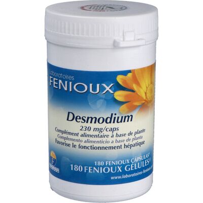 Fenioux Desmodium 180 cápsulas - Suplemento para el hígado Fenioux Desmodium 180 cápsulas - Suplemento para el hígado