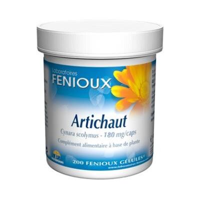 Fenioux Alcachofa 150 mg - Complemento Alimenticio - 200 Cápsulas Fenioux Alcachofa 150 mg - Complemento Alimenticio - 200 Cápsulas