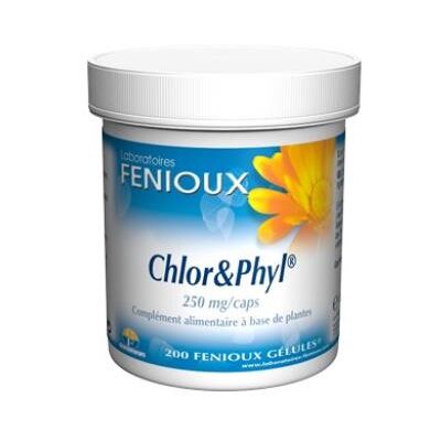 Fenioux Clorofila y Phyl 250mg - Suplemento dietético Fenioux Clorofila y Phyl 250mg - Suplemento dietético