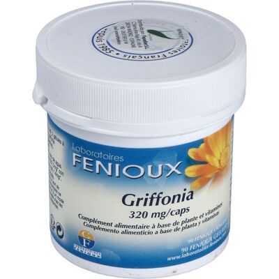 Fenioux Griffonia - 90 cápsulas de 320mg Fenioux Griffonia - 90 cápsulas de 320mg