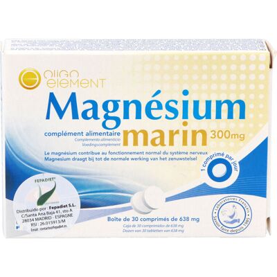 Magnesio Marino Fenioux - 30 Cápsulas - Apoya sistema nervioso, Reduce fatiga, Normaliza funciones psicológicas Magnesio Marino Fenioux - 30 Cápsulas - Apoya sistema nervioso, Reduce fatiga, Normaliza funciones psicológicas