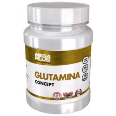 MegaPlus Glutamina Concept 500 g en polvo - Complemento alimenticio MegaPlus Glutamina Concept 500 g en polvo - Complemento alimenticio