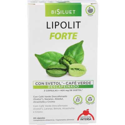 Intersa Lipolit Forte - Extracto de Café Verde Descafeinado - 60 cápsulas Intersa Lipolit Forte - Extracto de Café Verde Descafeinado - 60 cápsulas