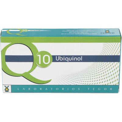 Tegor Q10 Ubiquinol 28 cápsulas - Complemento Alimenticio Tegor Q10 Ubiquinol 28 cápsulas - Complemento Alimenticio