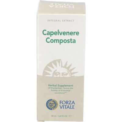 Forza Vitale Capelvenere Composto 50 ml - Suplemento alimenticio Forza Vitale Capelvenere Composto 50 ml - Suplemento alimenticio