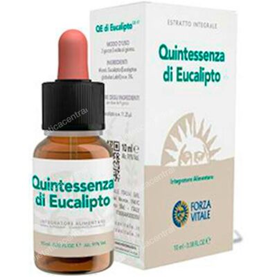 Forza Vitale Quinta Esencia Eucalipto 10 ml - Aceite Esencial Forza Vitale Quinta Esencia Eucalipto 10 ml - Aceite Esencial
