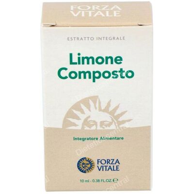 Forza Vitale Compuesto de Limón 10 ml - Suplemento alimenticio Forza Vitale Compuesto de Limón 10 ml - Suplemento alimenticio