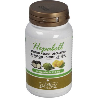 Jellybell Hepabell 60 Cápsulas - Complemento para el Hígado Jellybell Hepabell 60 Cápsulas - Complemento para el Hígado