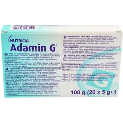Nutricia Adamin G Suplemento Dietético - 20 Sobres de 5g Nutricia Adamin G Suplemento Dietético - 20 Sobres de 5g
