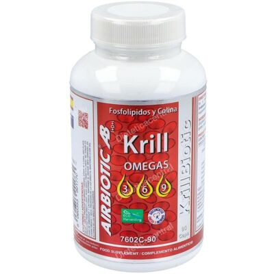Airbiotic Krillbiotic 90 Cápsulas - Complemento Alimenticio Airbiotic Krillbiotic 90 Cápsulas - Complemento Alimenticio