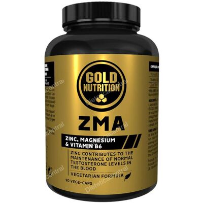 Gold Nutrition ZMA - Suplemento de Zinc, Magnesio y Vitamina B6 Gold Nutrition ZMA - Suplemento de Zinc, Magnesio y Vitamina B6