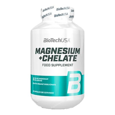 BioTechUSA Magnesio + Quelado - 60 cápsulas - Suplemento dietético BioTechUSA Magnesio + Quelado - 60 cápsulas - Suplemento dietético