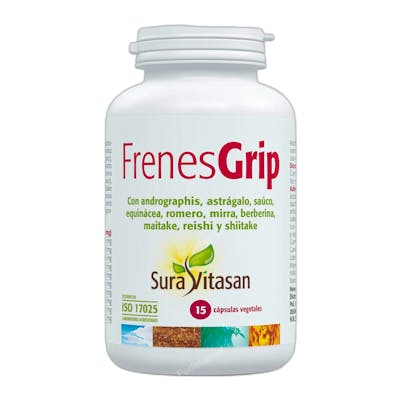 Sura Vitasan Frenesgrip 15 Cápsulas Vegetales - Complemento Alimentar Sura Vitasan Frenesgrip 15 Cápsulas Vegetales - Complemento Alimentar