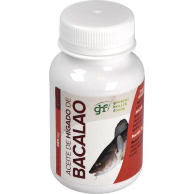 GHF Hígado de Bacalao 110 Perlas - Suplemento Alimenticio GHF Hígado de Bacalao 110 Perlas - Suplemento Alimenticio