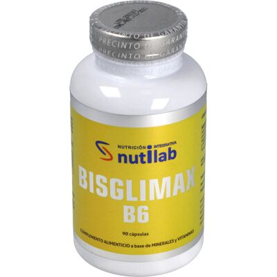 Nutilab Bisglimax B6 90 Cápsulas - Complemento Alimenticio Nutilab Bisglimax B6 90 Cápsulas - Complemento Alimenticio