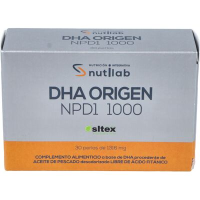 Nutilab DHA Origen NPD1 1000 - Suplemento Nutilab DHA Origen NPD1 1000 - Suplemento