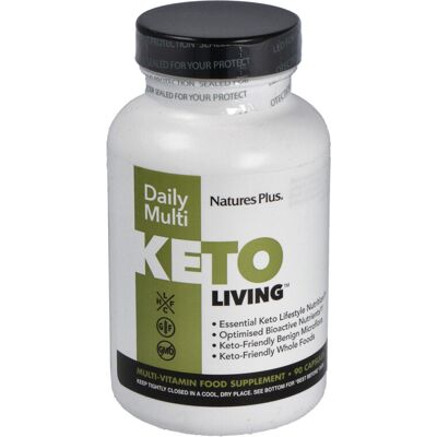 Natures plus keto living daily multi 90cap. Natures plus keto living daily multi 90cap.