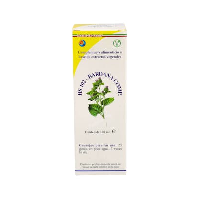 Herboplanet Hs 102 Extracto de Bardana - 100ml - Apoyo desintoxicación y hígado Herboplanet Hs 102 Extracto de Bardana - 100ml - Apoyo desintoxicación y hígado