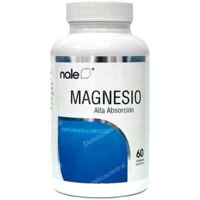 Nale Magnesio Alta Absorción 60 Cápsulas - Suplemento Alimenticio Nale Magnesio Alta Absorción 60 Cápsulas - Suplemento Alimenticio