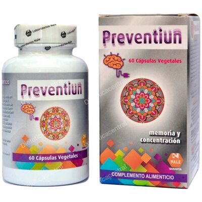 Nale Preventiun - Apoyo inmunológico y cerebral - 60 Cápsulas Nale Preventiun - Apoyo inmunológico y cerebral - 60 Cápsulas