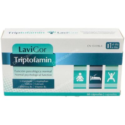 Lavigor Tryptofamin - Complemento alimenticio - 60 cápsulas Lavigor Tryptofamin - Complemento alimenticio - 60 cápsulas