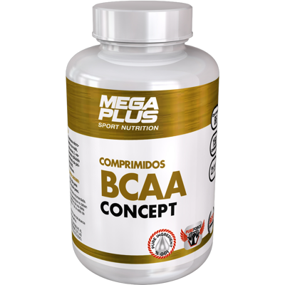 Mega Plus BCAA Construcción muscular - 150 comprimidos Mega Plus BCAA Construcción muscular - 150 comprimidos