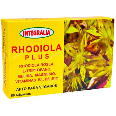 Integralia Rhodiola Plus 60 cápsulas - Suplemento alimenticio Integralia Rhodiola Plus 60 cápsulas - Suplemento alimenticio