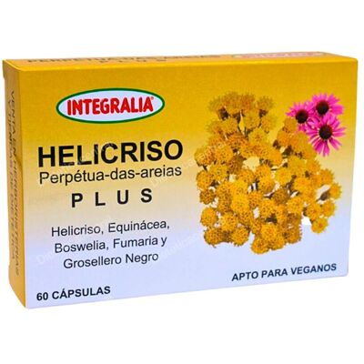 Integralia Helichrysum Plus 60 cápsulas - Complemento Alimentar Integralia Helichrysum Plus 60 cápsulas - Complemento Alimentar