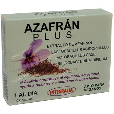 Integralia Azafrán Plus - Suplemento dietético Integralia Azafrán Plus - Suplemento dietético