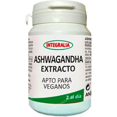 Extracto de Ashwagandha Integralia 60 cápsulas - Suplemento dietético Extracto de Ashwagandha Integralia 60 cápsulas - Suplemento dietético