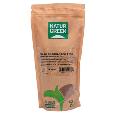 Naturgreen naturgreen cacao desgrasado bio 225 g Naturgreen naturgreen cacao desgrasado bio 225 g