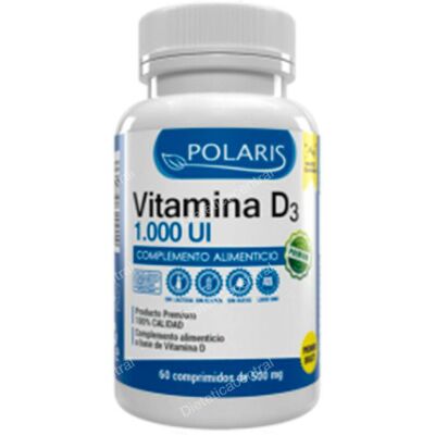 Polaris Vitamina D3 60 Comprimidos - Suplemento Dietético Polaris Vitamina D3 60 Comprimidos - Suplemento Dietético