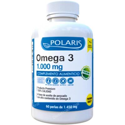 Polaris Omega 3 1000mg - Suplemento de Aceite de Pescado Polaris Omega 3 1000mg - Suplemento de Aceite de Pescado