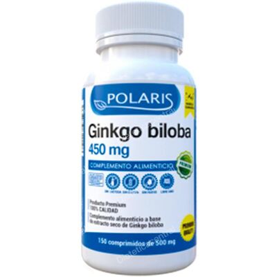 Polaris Ginkgo biloba 450mg - Mejora la función cognitiva Polaris Ginkgo biloba 450mg - Mejora la función cognitiva