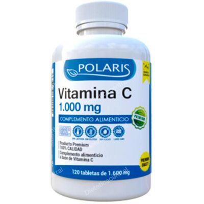 Polaris Vitamina C - 120 Comprimidos - Apoya el Sistema Inmune Polaris Vitamina C - 120 Comprimidos - Apoya el Sistema Inmune
