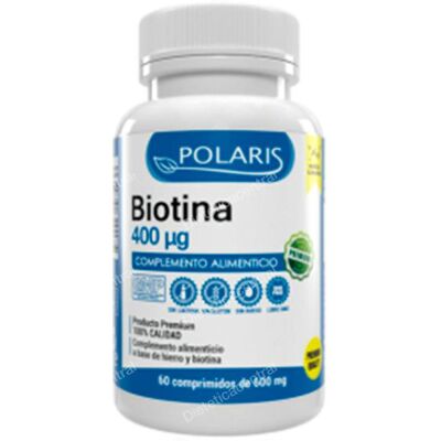 Polaris Biotina 400 mcg - Soporte para cabello y piel Polaris Biotina 400 mcg - Soporte para cabello y piel