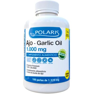 Polaris Aceite de ajo 1000mg - 100 perlas Polaris Aceite de ajo 1000mg - 100 perlas