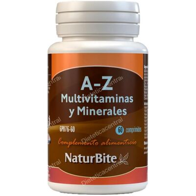 NaturBite A-Z Multivitaminas y Minerales - Suplemento Diario NaturBite A-Z Multivitaminas y Minerales - Suplemento Diario