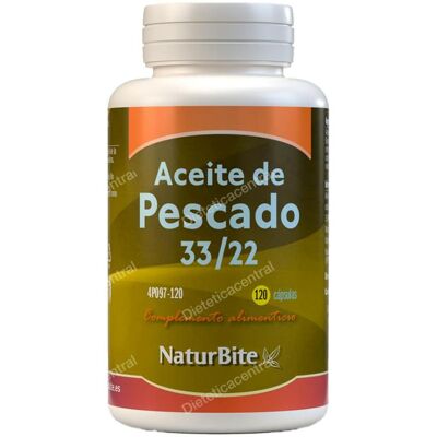 Aceite de Pescado 1000mg 33/22 - Suplemento Alimenticio Aceite de Pescado 1000mg 33/22 - Suplemento Alimenticio