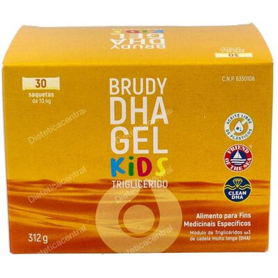 Brudy Lab Brudy DHA Gel Kids - Palitos de gel de Omega-3 con sabor a naranja que estimulan el cerebro Brudy Lab Brudy DHA Gel Kids - Palitos de gel de Omega-3 con sabor a naranja que estimulan el cerebro