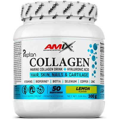 Amix Colágeno Marino Peptan Limón 300g - Colágeno Amix Colágeno Marino Peptan Limón 300g - Colágeno