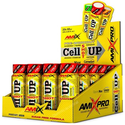 Amix CellUp Energy Shot - 20x60ml - Disparo de energía Amix CellUp Energy Shot - 20x60ml - Disparo de energía