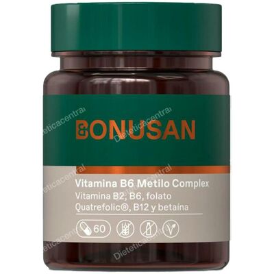 Bonusan vitamina b6 complejo metilo 60cap. Bonusan vitamina b6 complejo metilo 60cap.