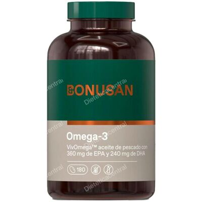 Bonusan Omega-3 Cápsulas de Aceite de Pescado - Cápsulas de Aceite de Pescado Bonusan Omega-3 Cápsulas de Aceite de Pescado - Cápsulas de Aceite de Pescado