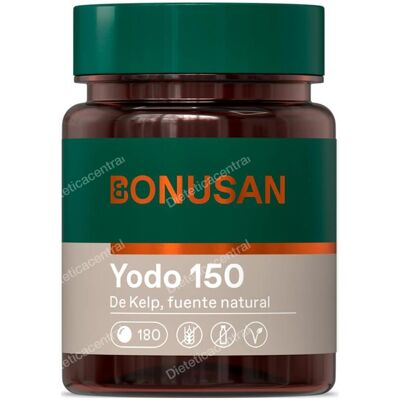 Yodo de Kelp Bonusan 180 comprimidos 150μg - Suplemento dietético Yodo de Kelp Bonusan 180 comprimidos 150μg - Suplemento dietético